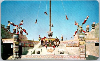 Acapulco Mexico Indios Voladores Postcard
