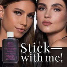 Salon System Semi-Permanent Individual Eyelash Adhesive Clear or Black Glue 22ml