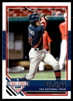 2017 Panini Stars and Stripes Quentin Holmes USA #32