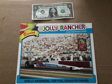 SHELLY ANDERSON TOP FUEL DRAGSTER DRIVER  HERO CARD 825