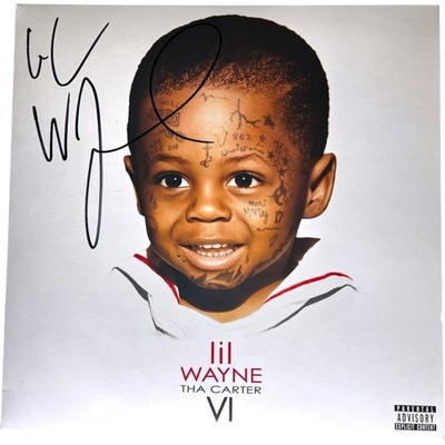 LIL WAYNE SIGNED AUTOGRAPHED THA CARTER VI 6 VINYL ALBUM LP RECORD