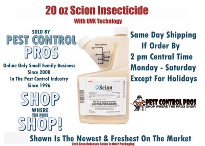 20 oz SCION UVX Insecticide Insect Control Flea Tick Scorpion Mosquito Spider ..