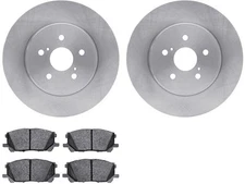 For 2007-2009 Lexus RX350 Brake Pad and Rotor Kit Dynamic Friction 21227PKSM