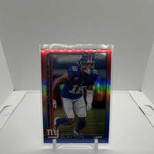 Topps Chrome Red Parallel Darius Slayton #226 New York Giants NFL Football 2025