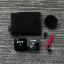 Rode Wireless Go Microphone (1st Generation) Receiver Transmitter Dead Cat Pouch