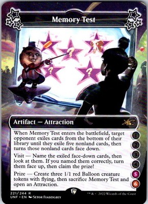 Magic | UNF | Memory Test (5-6) | 221 | Normal | NM
