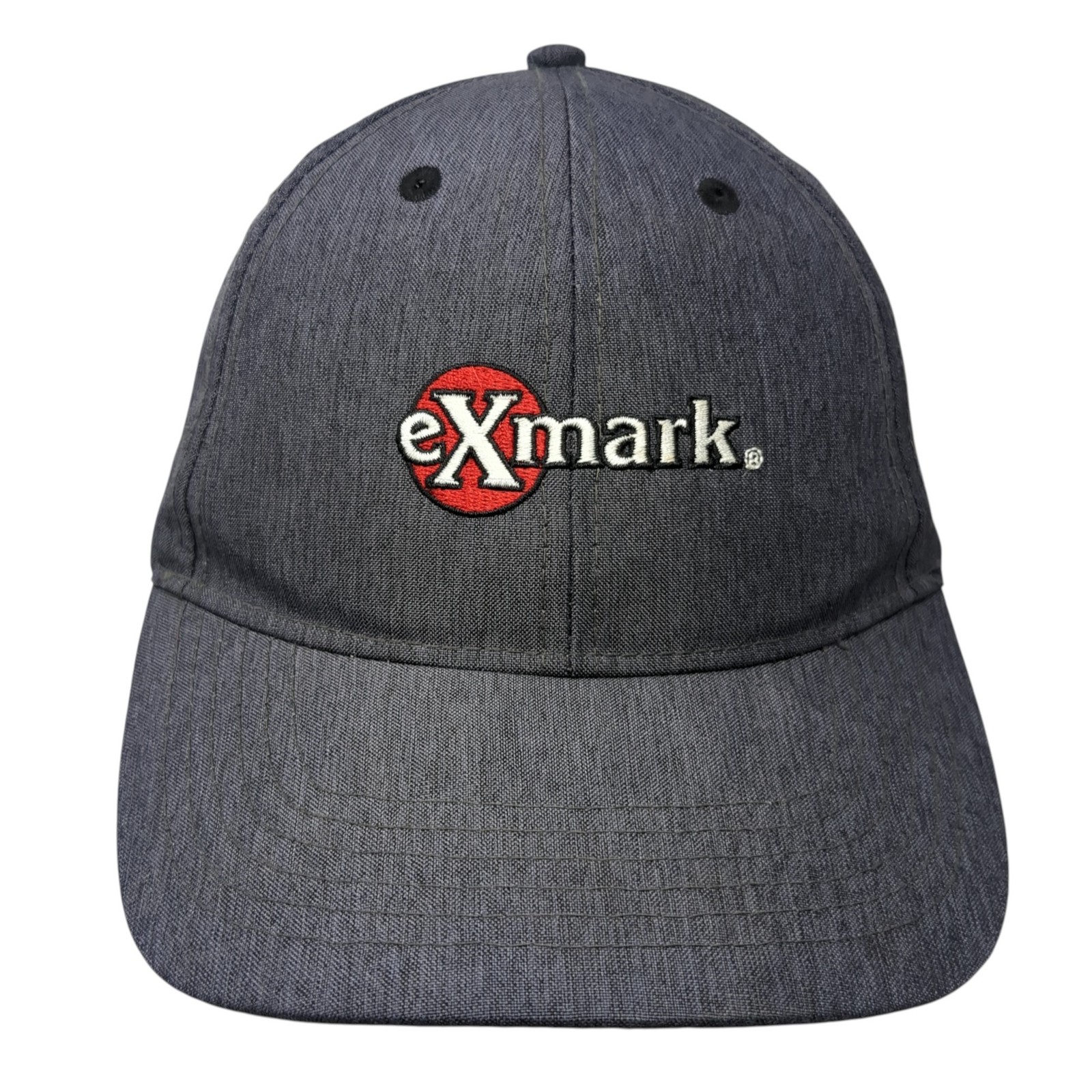 eXmark Strapback Baseball Cap Gray One Size Adjus… - image 1