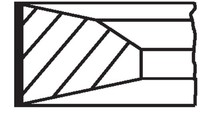 Mahle 001 RS 11116 0N0 Kolbenringsatz FüR MERCEDES-BENZ