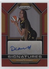 2023 Panini Prizm WNBA Signatures Red 47/99 Dearica Hamby #SG-DHM Auto 7ba