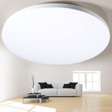 Plafoniera LED Soffitto, 32W Lampada Da Soffitto 6500K, Plafoniere LED a Soffitt