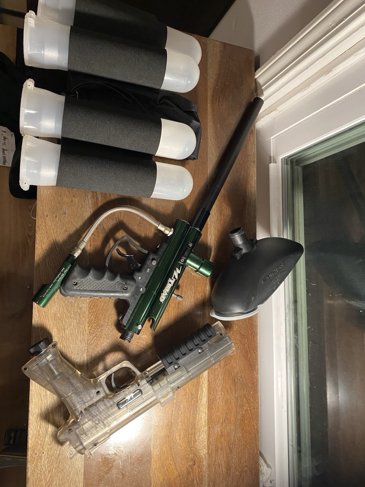 With Belt+4 Ammo Tubes.no Air Tank And Untested.