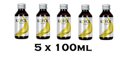 Charak Kofol Ayurvedic Gargle   500 mL (5×100 mL) for Sore Throat Comfort