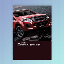 ISUZU D-Max Service Book  Blank