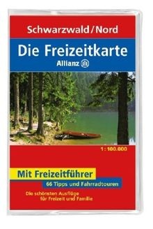 Die Allianz Freizeitkarte Schwarzwald Nord 1:100 00... | Buch | Zustand sehr gut