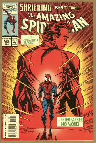 Amazing Spider-Man 392 (1963 Marvel) The Cocoon FN/VF