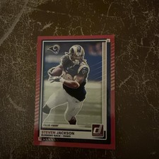 2025 Panini Donruss - Steven Jackson #205 Press Proof Red - Oregon State Alum!