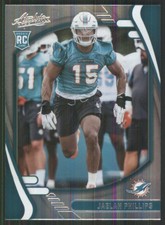2021 Absolute Retail #154 Jaelan Phillips RC Miami Dolphins 646