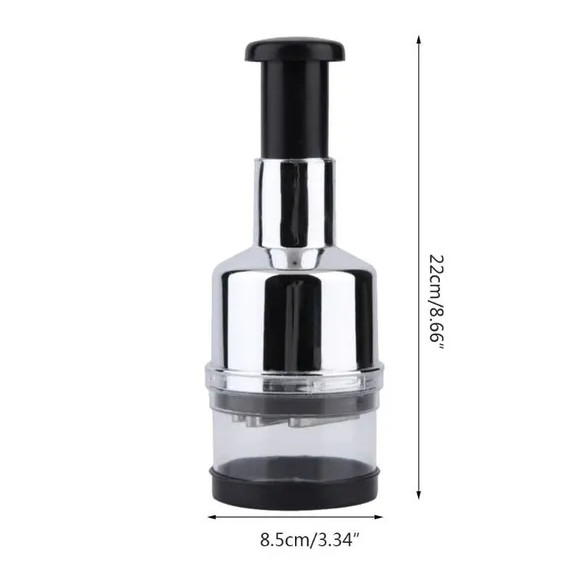Manual Vegetable Chopper Slicer Dicer Peeler for Onion, Garlic, Salad