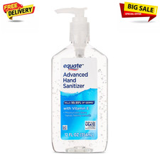 Equate Original Advanced Hand Sanitizer with Vitamin E, 12 fl oz, Free Shipping