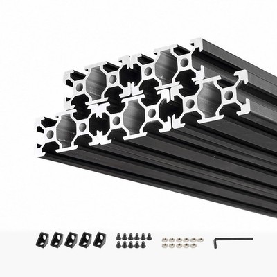 Uimoso 5PCS 2040 Aluminum Extrusion 78.74'' 2000 mm V Slot Anodized Linear Rail