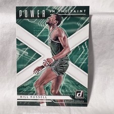 2021-22 Panini Donruss Basketball Bill Russell Boston Celtics Power in the Paint