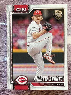 Andrew Abbott 2026 Topps Series 1 #218 Cincinnati Reds