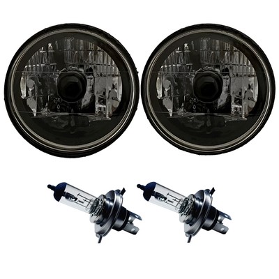 Redline Lumtronix Black Illusion Diamond Headlight Chevy Chevelle/ El Camino ...