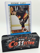 Rookie 1989-90 OPC Trevor Linden RC #89 O-Pee-Chee Rookie Card Vancouver Canucks. rookie card picture