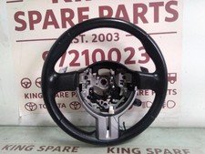 TOYOTA 86 STEERING WHEEL LEATHER, ZN6, BLACK, W/ PADDLE SHIFT TYPE, 04/12-09/16 