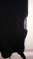 CP COMPANY SPORTWEAR CLASSIC BLACK SCARF