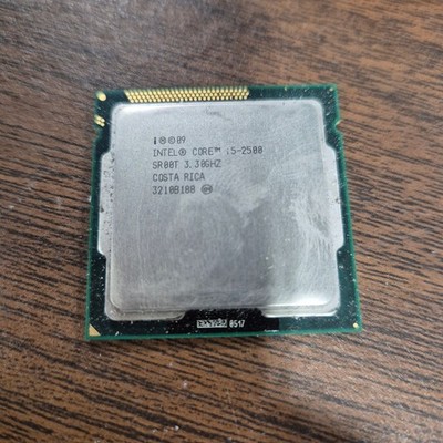 Intel I5-2500 3.3ghz Quad Core Socket 1155 CPU - SR00T