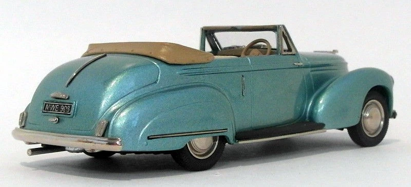 Lansdowne Models 1/43 Scale LDM86 - 1950 Humber Super Snipe DHC - Metallic Green - Image 3 of 4