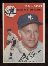 1954 Topps, Ex-ExMt, U-PICK which 1 you want