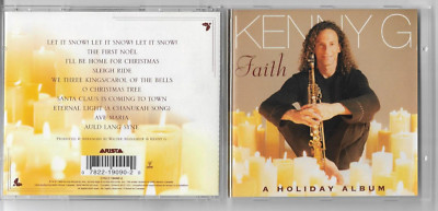 FAITH - A Holliday Album KENNY G 12 Track CD INCLUDES. 2 Bonus TRACKS