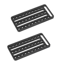 2Pcs Multifunction Mounting Cheese Plate Swithching Board w/1/4" Threads Slots