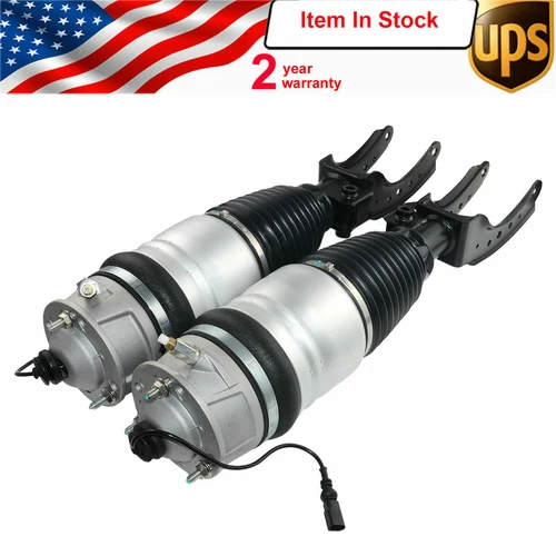 2x Front Air Suspension Shock Struts for 2011-18 Porsche Cayenne 92A VW Touareg - Picture 6 of 8