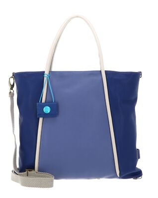Gabs Lydia Shopper L Shopper Tasche Lapislazzulo+Fiordaliso+Ecru blau hellblau