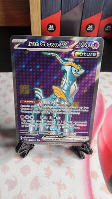 Pokemon Karte - Iron Crown ex 191/162 - Temporal Forces - Full Art