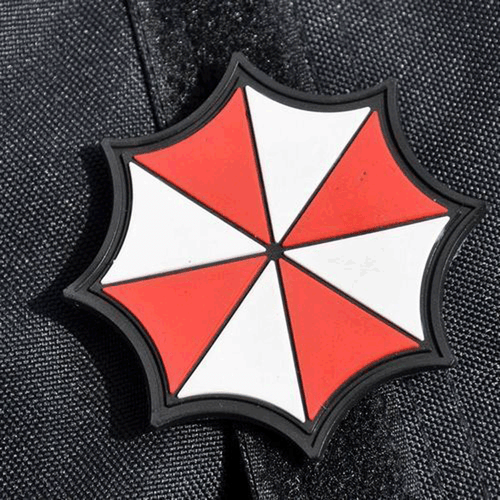 PARCHE DE PVC 3D Resident Evil Red Umberlla Corporation EJÉRCITO - Imagen 7 de 7