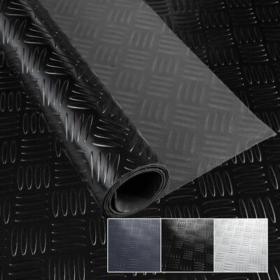 PVC Bodenbelag Meterware Antirutschmatte Dionis Vinylboden 1,5mm Riffelblech