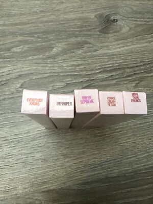 Jeffree Star Supreme Gloss Full Pigment Lip Bundle Of 5