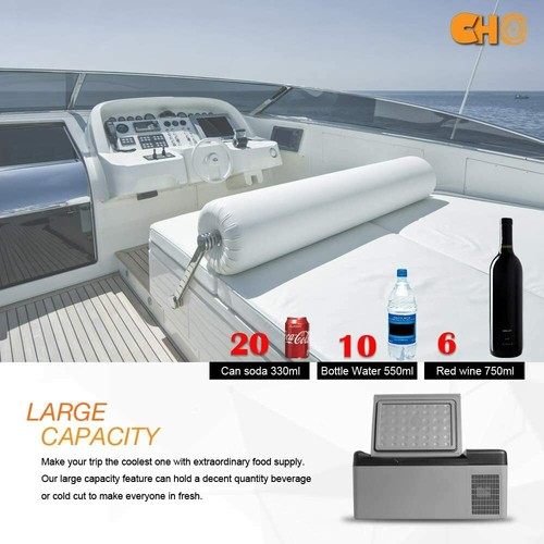 Portable Freezer Cooler AC/DC Compressor Refrigerator Fridge Truck RV Boat Party - Picture 2 of 7