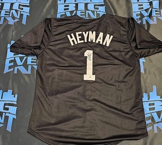 PAUL HEYMAN SIGNED AUTOGRAPHED ECW WRESTLING JERSEY JSA COA SIZE XL