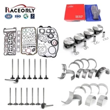 RACEORLY Engine Rebuild Piston Valve Kit For MW 320i 520i Z4 E60 E90 N46 2.0
