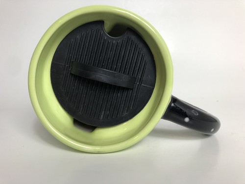 Giftcraft Travel Coffee Mug with Lid ~ Ceramic ~ Colorful ~ 16 oz - Picture 3 of 7