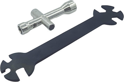 RC Car Wrench Multi-Function Wrench Turnbuckle Wrench with Cross Wrench for RC C