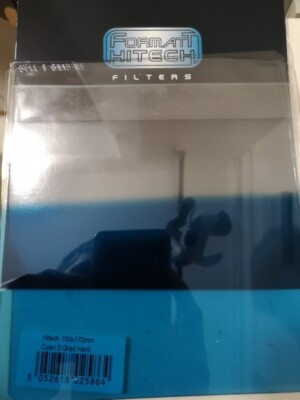 Original Formatt-Hitech 150x170mm  Verlaufsfilter Cyan 3 Grad HE
