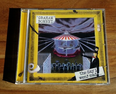 GRAHAM BONNET The Day I Went Mad CD Rainbow Alcatrazz Impellitteri MSG