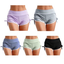 Women's Shorts Raves Bottoms Party Boyshorts Vacation Hot Pants Bikini Panties