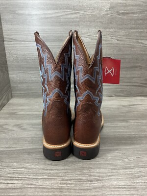 Twisted X Steel Toe Work Boot Brown Mens Size 12 EE | eBay